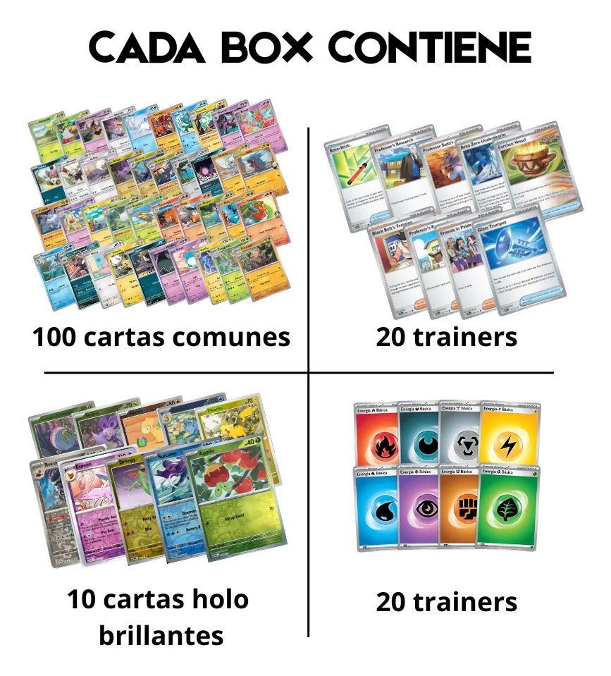 120 Cartas Pokémon Original Sin Repetir + 10 Holo Para Jugar